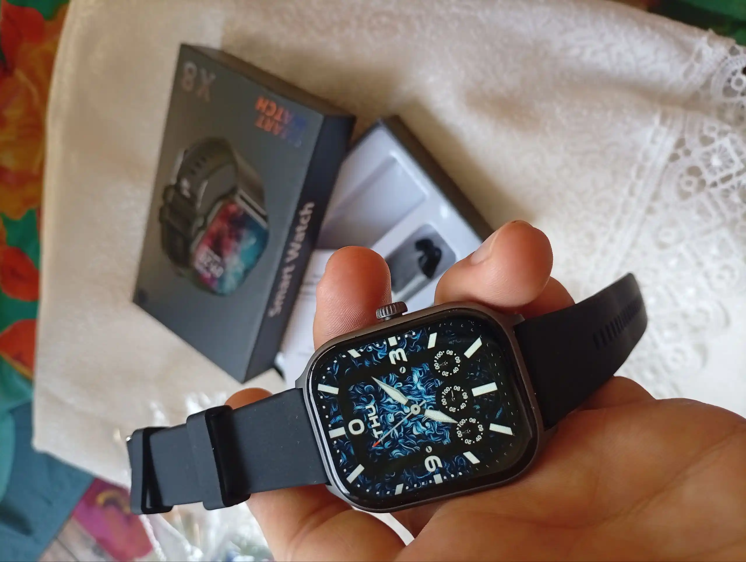Smart watch LAXASFIT aqlli smart soati