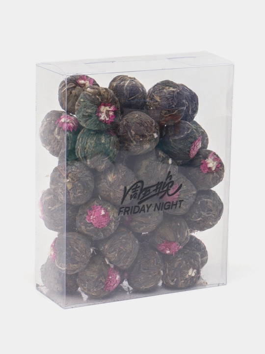 Gulli choy — 40 dona, shaffof qadoqda, umumiy vazni 440 g