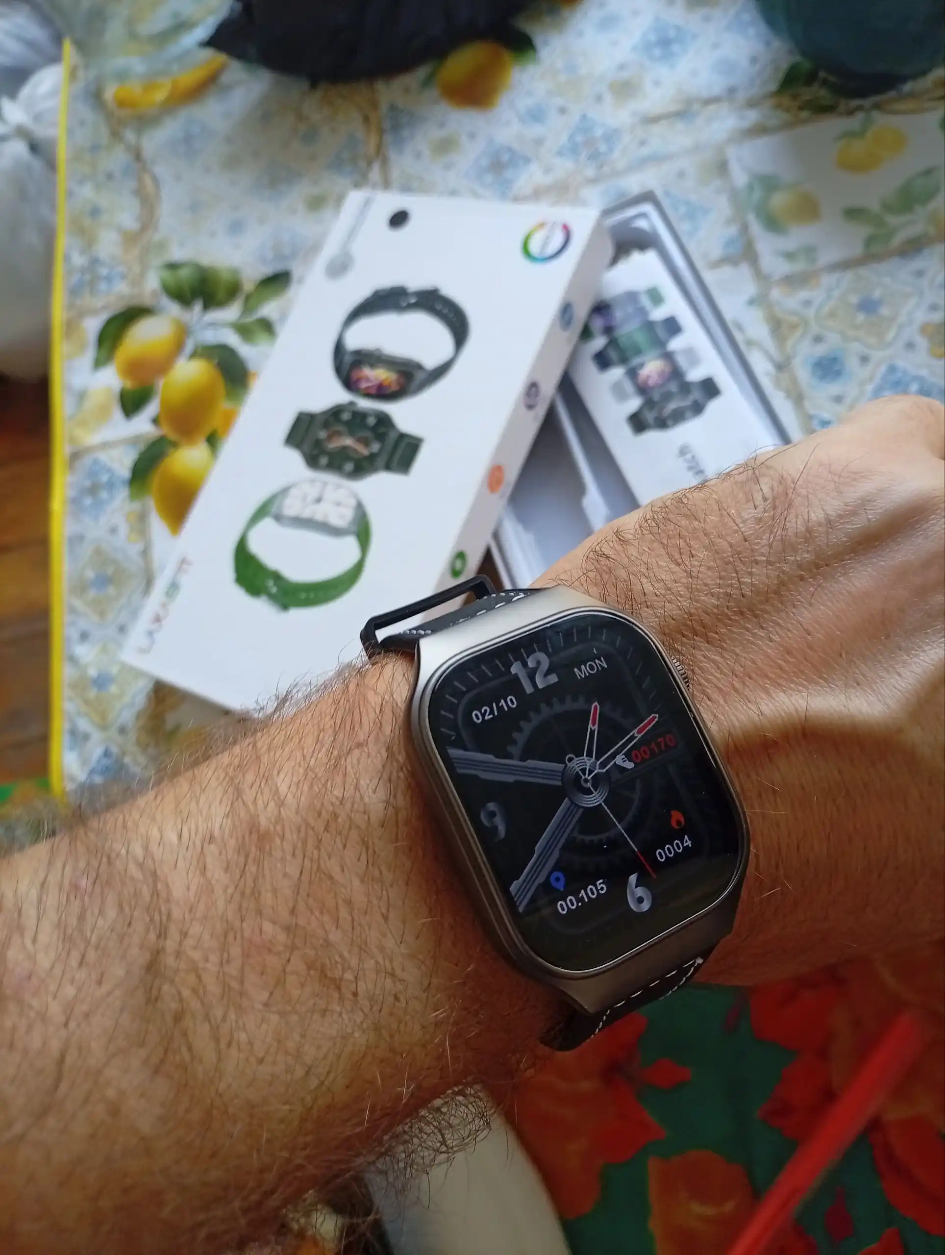 Smart watch LAXASFIT aqlli smart soati