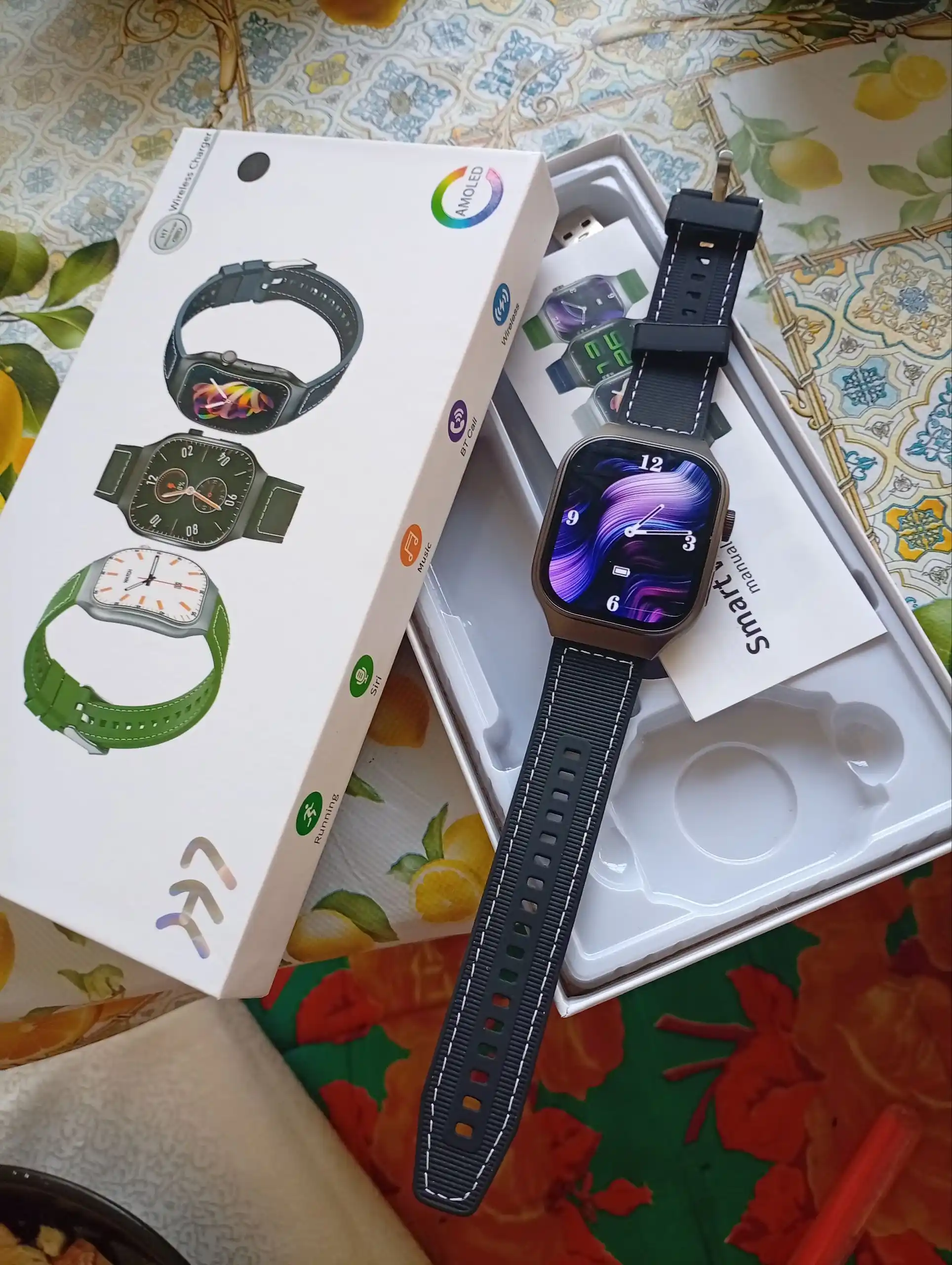 Smart watch LAXASFIT aqlli smart soati