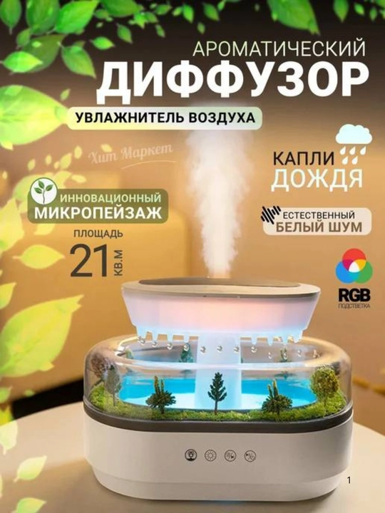 Havo namlagich Nature – yomg‘ir ovozli - 