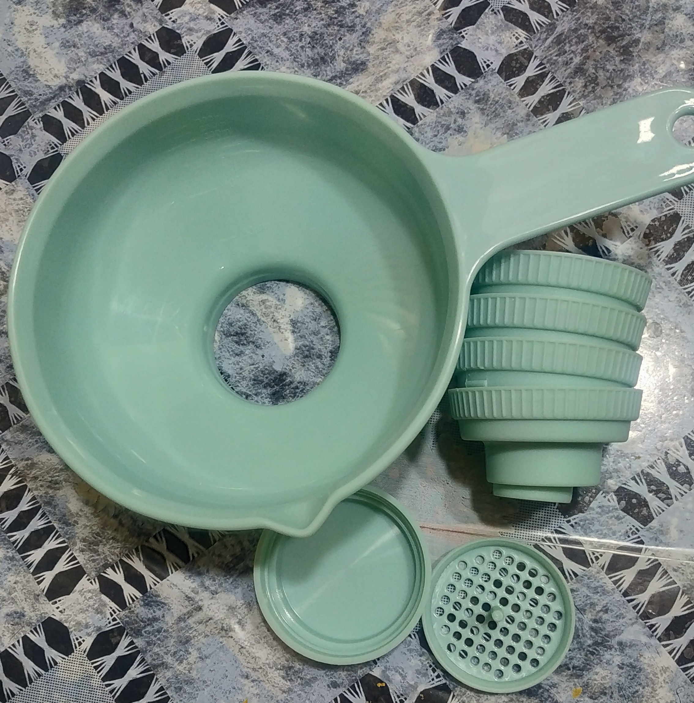 Кухонная воронка с широким горлом, 5 в 1