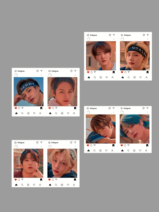 STRAY KIDS INSTAGRAM, 8 шт - 
