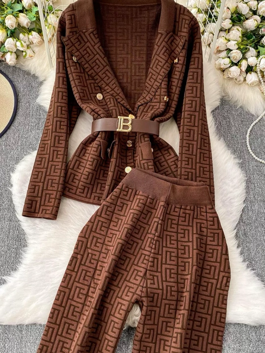 Костюм двойка, женский, тёплый