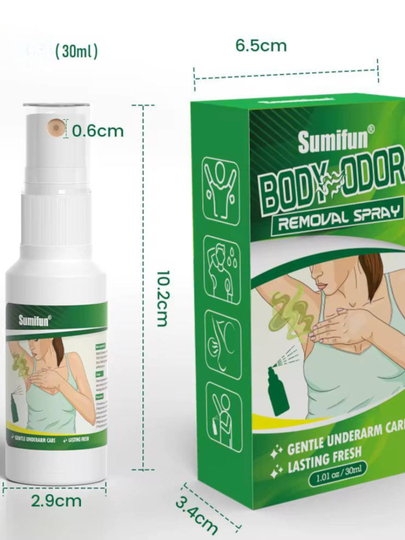SUMIFUN tana va qo'ltiq osti uchun antiperspirant sprey, 30 ml - 