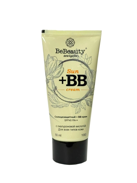 Yuz uchun BB krem+quyoshdan saqlovchi krem, SPF, 50ml