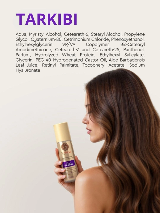 SoWell All-in-one 20 ta 1 da issiqlikdan himoyalovchi soch tarash spreyi 200 ml
