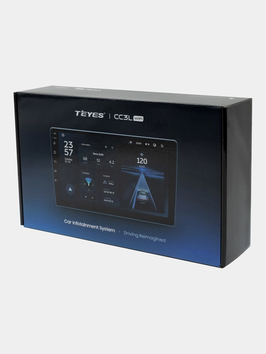 Teyes CC3L WiFi avtomagnitola, 2/32 GB, Android Auto/Apple CarPlay, HD sensorli ekran