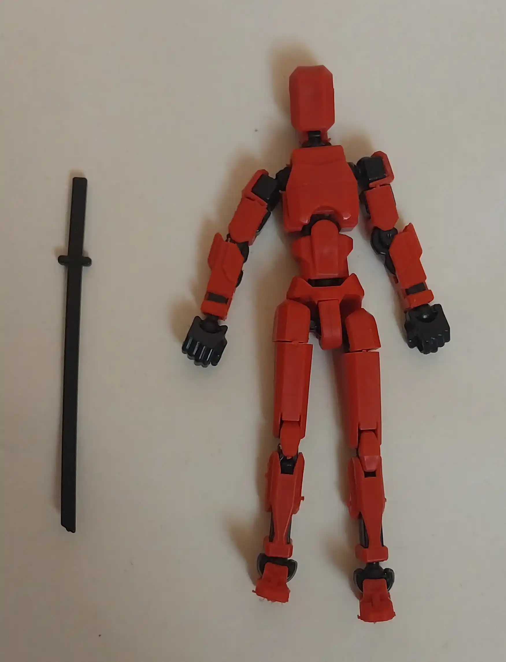 DUMMY 13, 3D detallardan maneken-qo'g'irchoq, bo'g'inlar harakatlanishi, magnitlar bilan