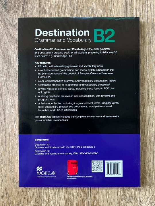 Destination B1, B2 C1&C2 ,Grammar & Vocabulary with Answer key, Format B5
