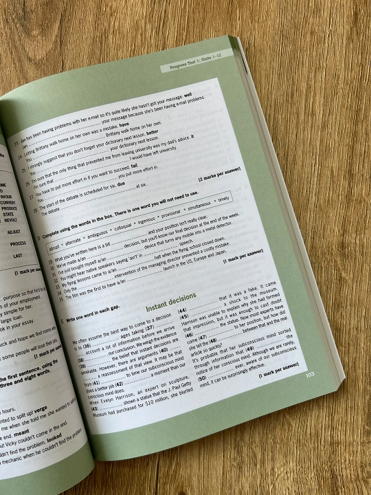 Destination B1, B2 C1&C2 ,Grammar & Vocabulary with Answer key, Format B5