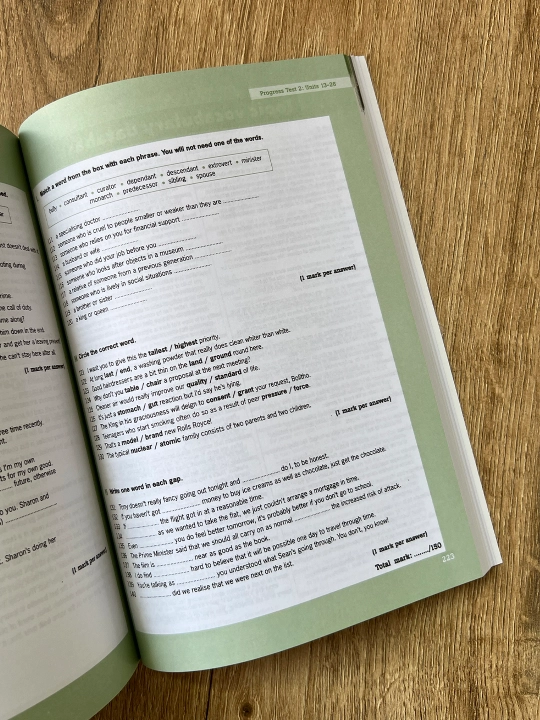 Destination B1, B2 C1&C2 ,Grammar & Vocabulary with Answer key, Format B5
