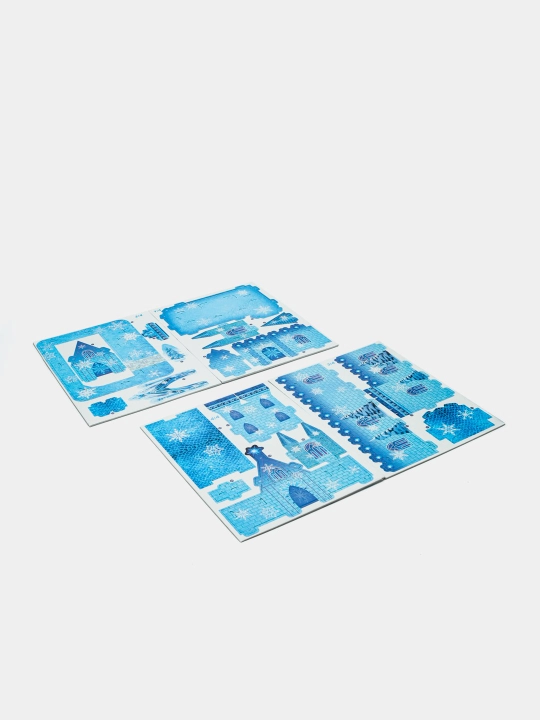 3D Puzzle  konstruktori — hajmli karton puzzle, bolalar uchun rivojlantiruvchi o‘yin