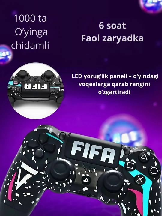 Har bir geymer uchun PS4 o‘yin geympadi - DualShock 4