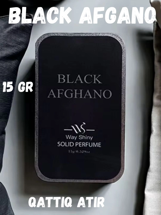 Black Afgano для мужчин и женщин, сухие духи, 15 мл