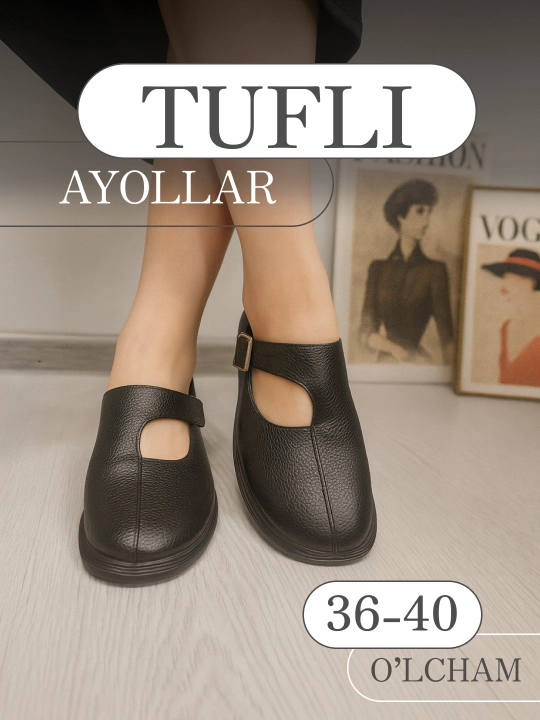 Ayollar poyabzali, o‘quvchi va talaba qizlar uchun 36 40