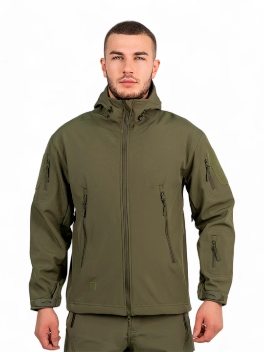 Тактический комплект Softshell куртка и штаны,зимний,Military водоотталкивающий,утеплённый