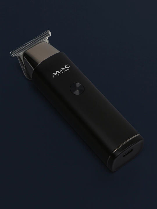 Машинка для стрижки волос MAC MC-092, беспроводная, с LED-дисплеем, для бороды