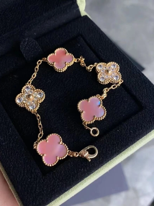 Браслеты для женщин и девушек Van Cleef, не меняет цвет и не темнеет