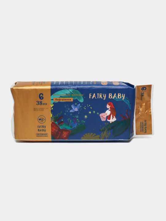 FAIRY BABY trusikchali tagliklari, o'lcham 1,2,3,4,5,6,7