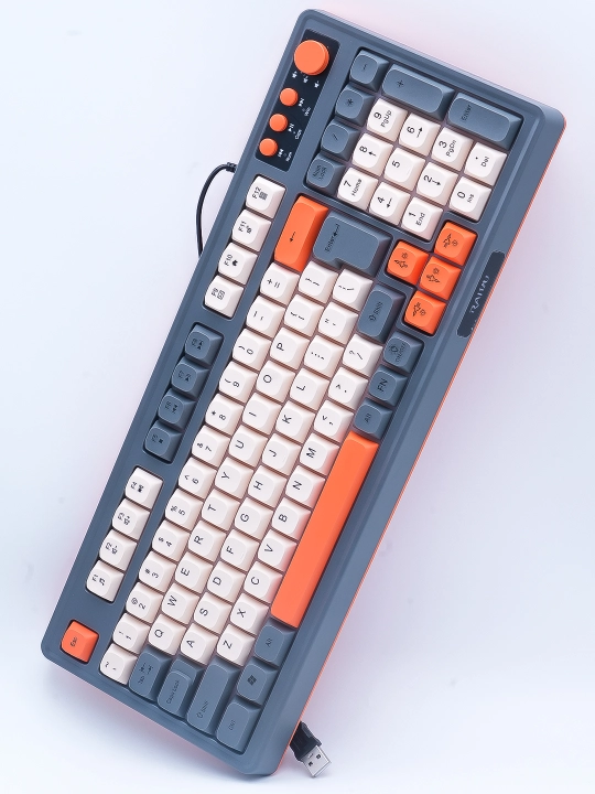 O'yin va Ofis uchun T98 — RGB yoritishli, membranali, simli ulanishga ega