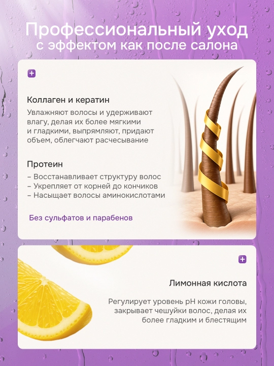 Keratin Queen — шампунь Brazilian Botox, для подготовки и глубокого очищения, 1000 мл