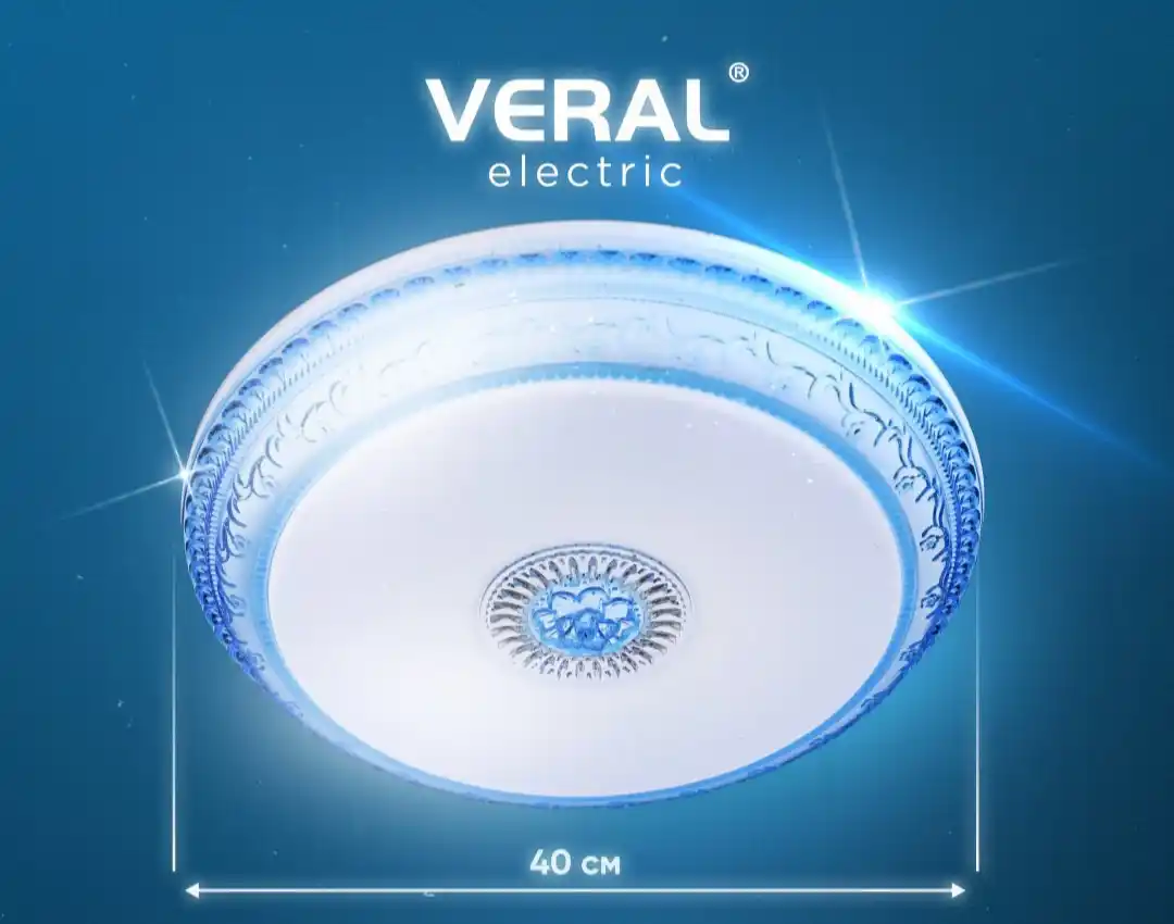LED qandil, plafon 48 W, shift chiroq, 40 sm, yotoqxona, yashash xonasi, oshxona uchun