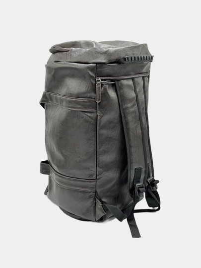 Спортивно-дорожная сумка из эко кожи — BAGSS1-TB014-ШОКОЛ