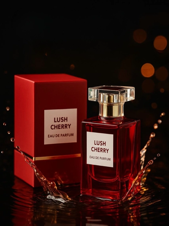 Parfyumlangan suv Fragrance World Lush Cherry, Edp
