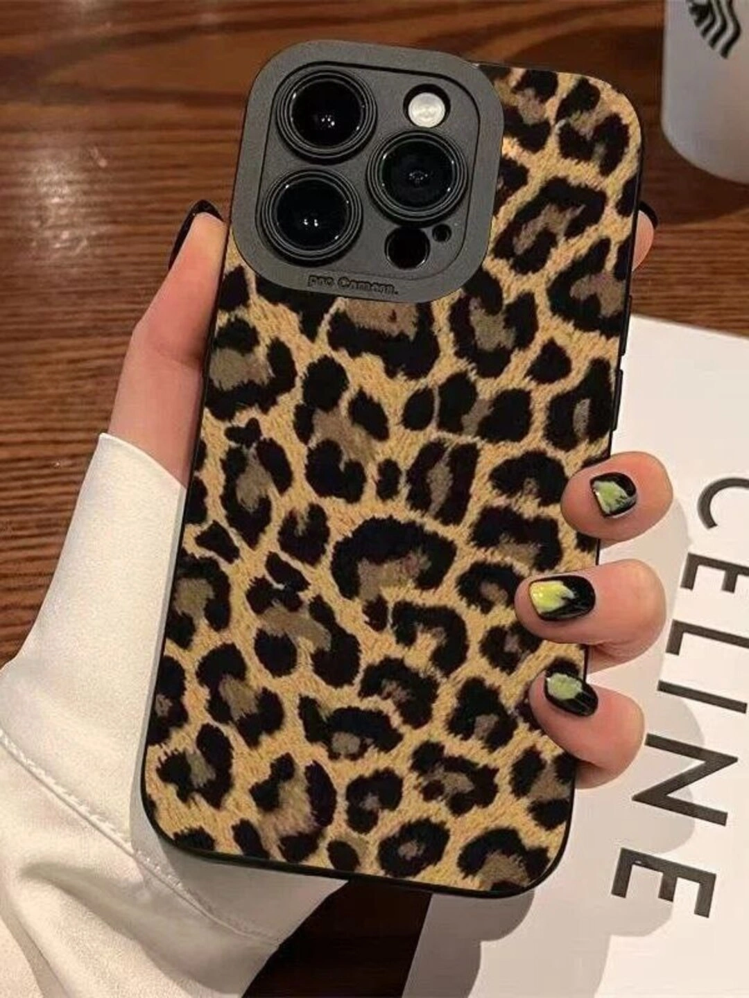 Iphone uchun leopardli g'ilof, Iphone 14, 15, 16, 17, pro, promax, plus ...