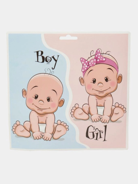 Шар для определения пола , 36 дюйм с конфетти Boy or Girl - 