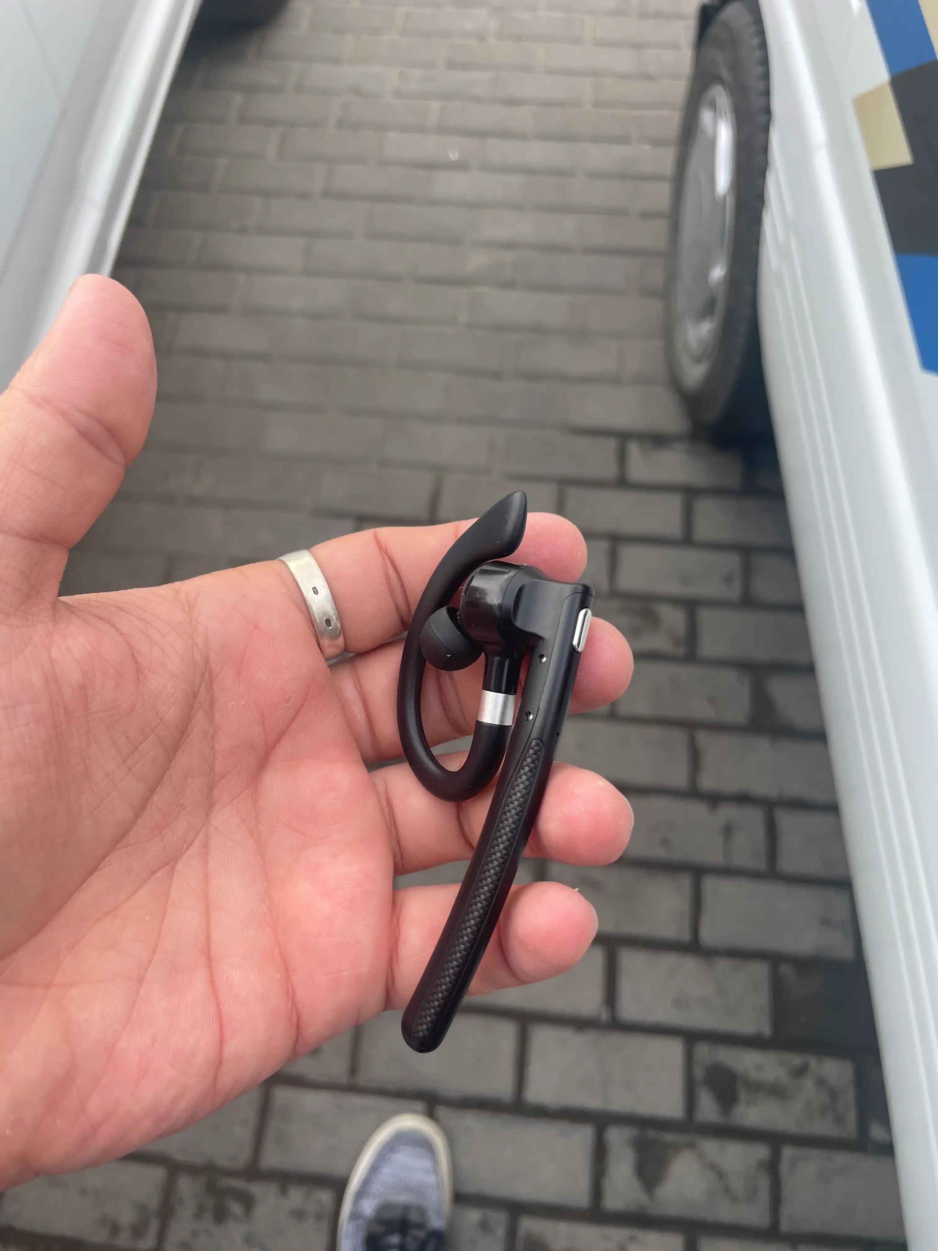 Telefon uchun mikrofonli simsiz YYK-520 Bluetooth quloqchin, biznes-klass, quloqchin