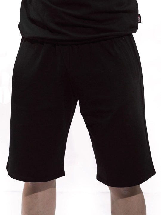 Erkaklar shortigi sport ELITEX, paxta trikotaj, elastik belbog‘li, S–3XL