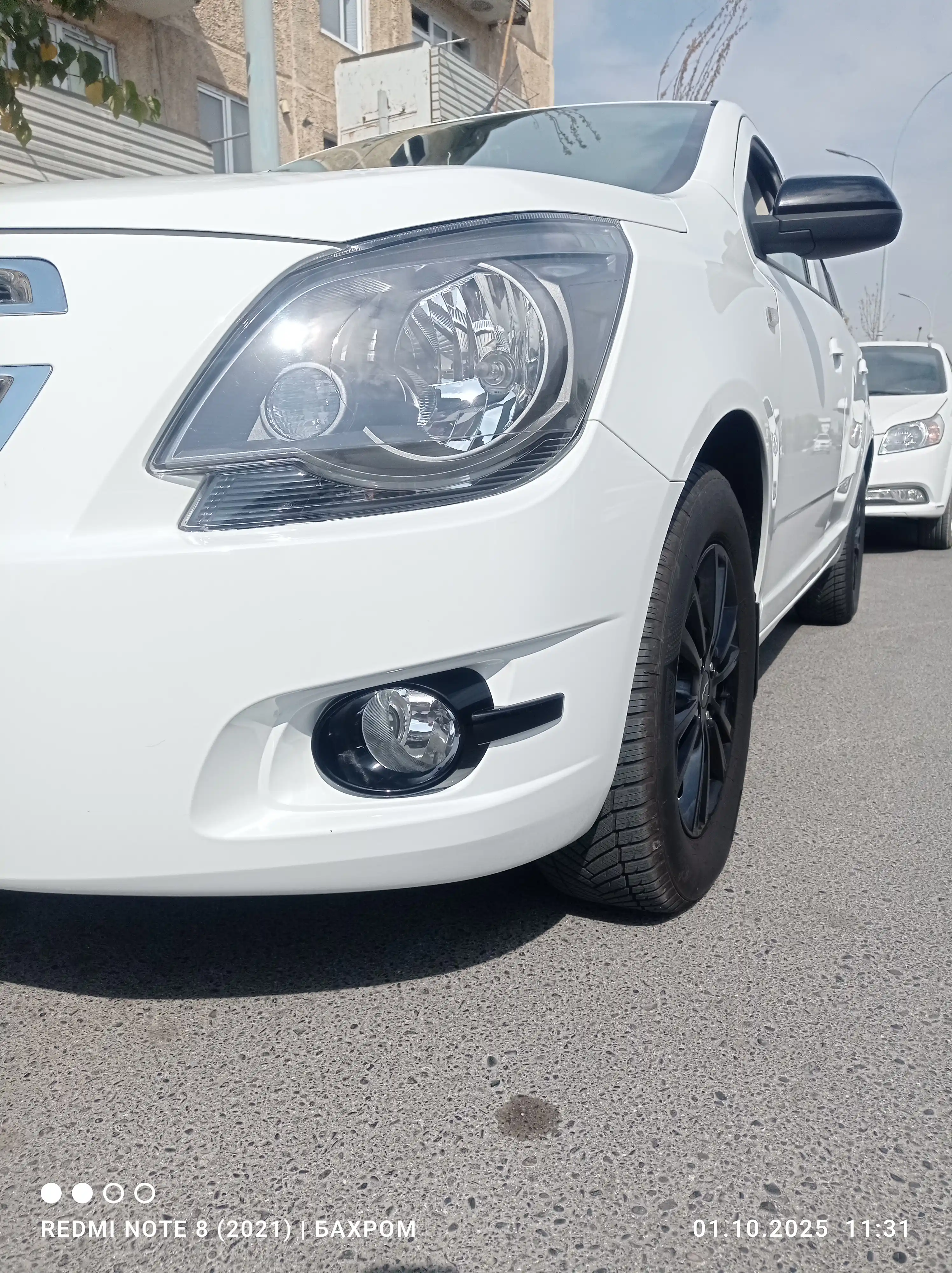Накладки на противотуманные фары для Chevrolet Cobalt, никелевые