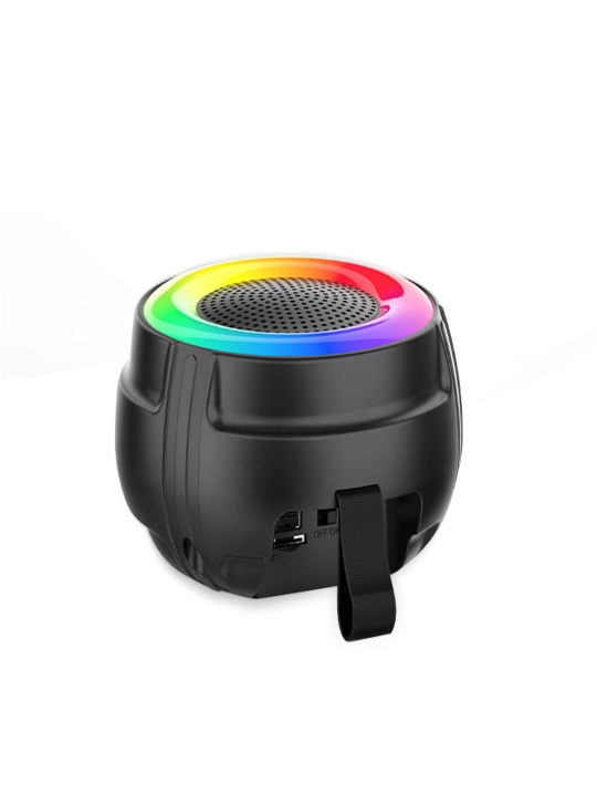 ZQS1203 Portativ, ko‘cha, rangli, LED simsiz Bluetooth mini FM radio