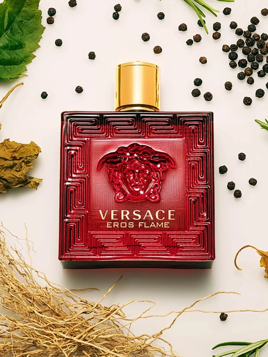 Versace Eros Flame EDP 100ml мужской парфюм, восточно‑свежий‑ароматический, Италия - 