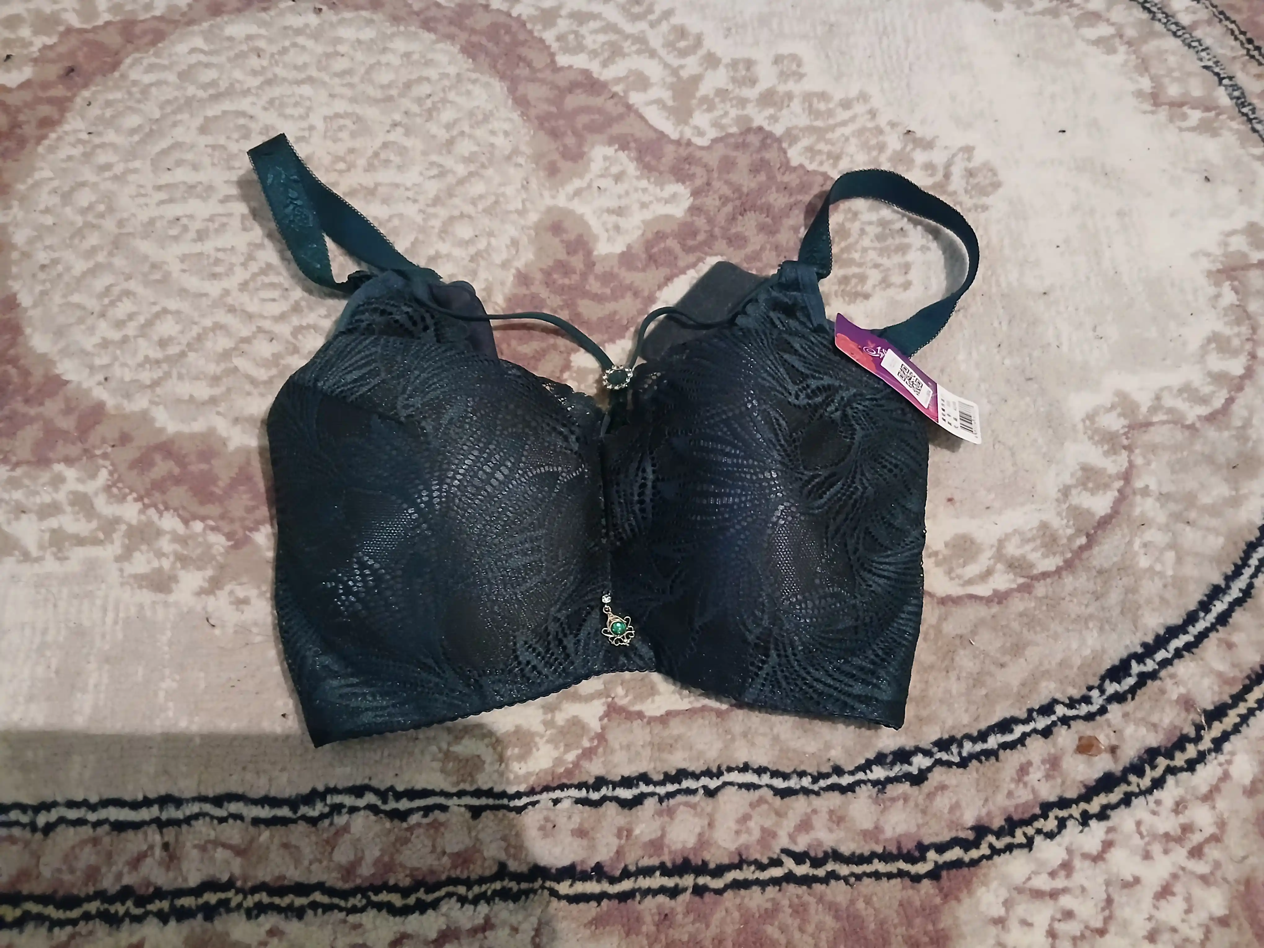 Ayollar ichki kiyimlari, byustgalter, to‘rli, orqa korsetli, Push Up siz, C 85-90-95-100