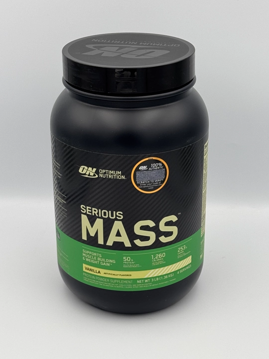 ON Serious mass 1.3kg гейнер ванильный вкус - 