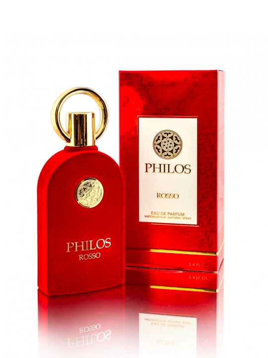Maison Alhambra Philos Rosso EDP 100 ml unisex Парфюмерная вода, цветочно‑фруктово‑древесный аромат - 