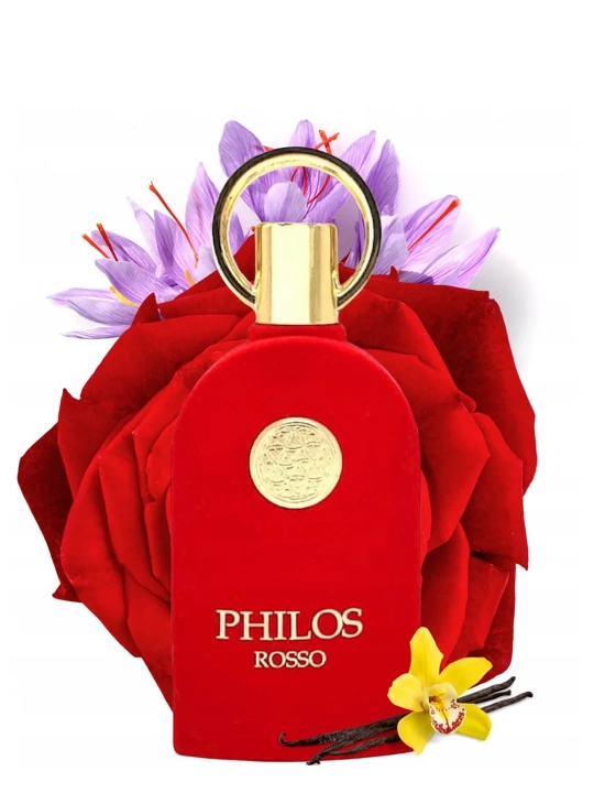 Maison Alhambra Philos Rosso EDP 100 ml unisex Парфюмерная вода, цветочно‑фруктово‑древесный аромат