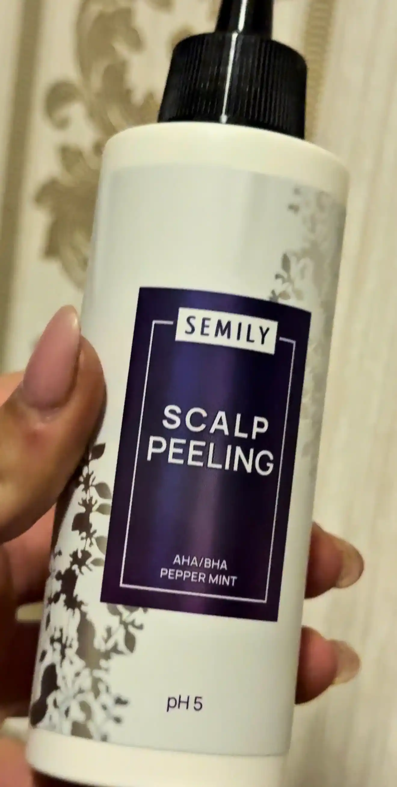 Soch uchun piling SEMILY Kepekka qarshi piling bosh koja uchun skrab, 150 ml