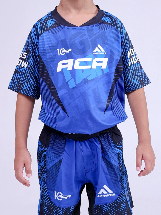Футболка для детского единоборства ACA MMA, iamfighter, для спорта