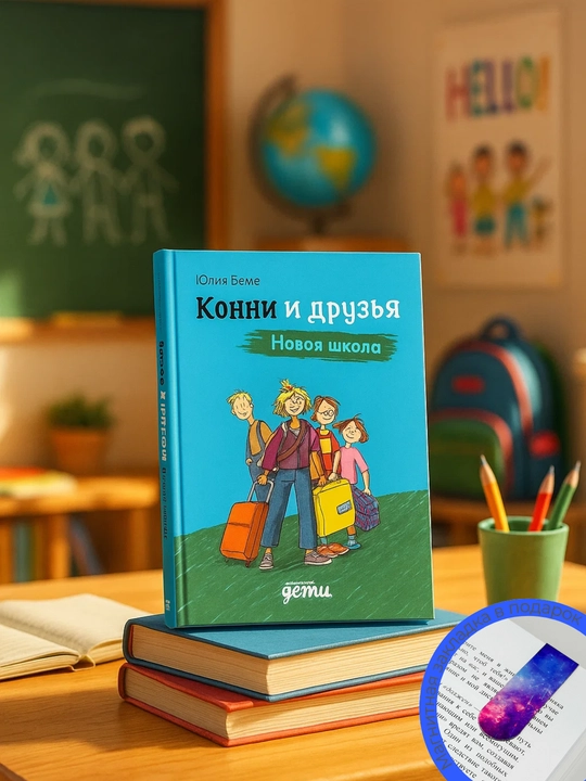Julia Bo‘hme, Connie va do‘stlari, Yangi maktab - 