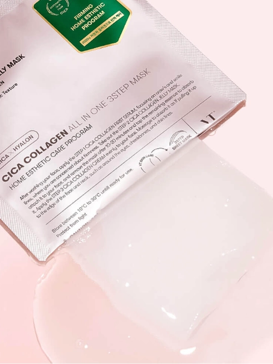 Гидрогелевая и тканевая маска с микроиглами VT Cosmetics, PDRN, ретинол, коллаген, лифтинг