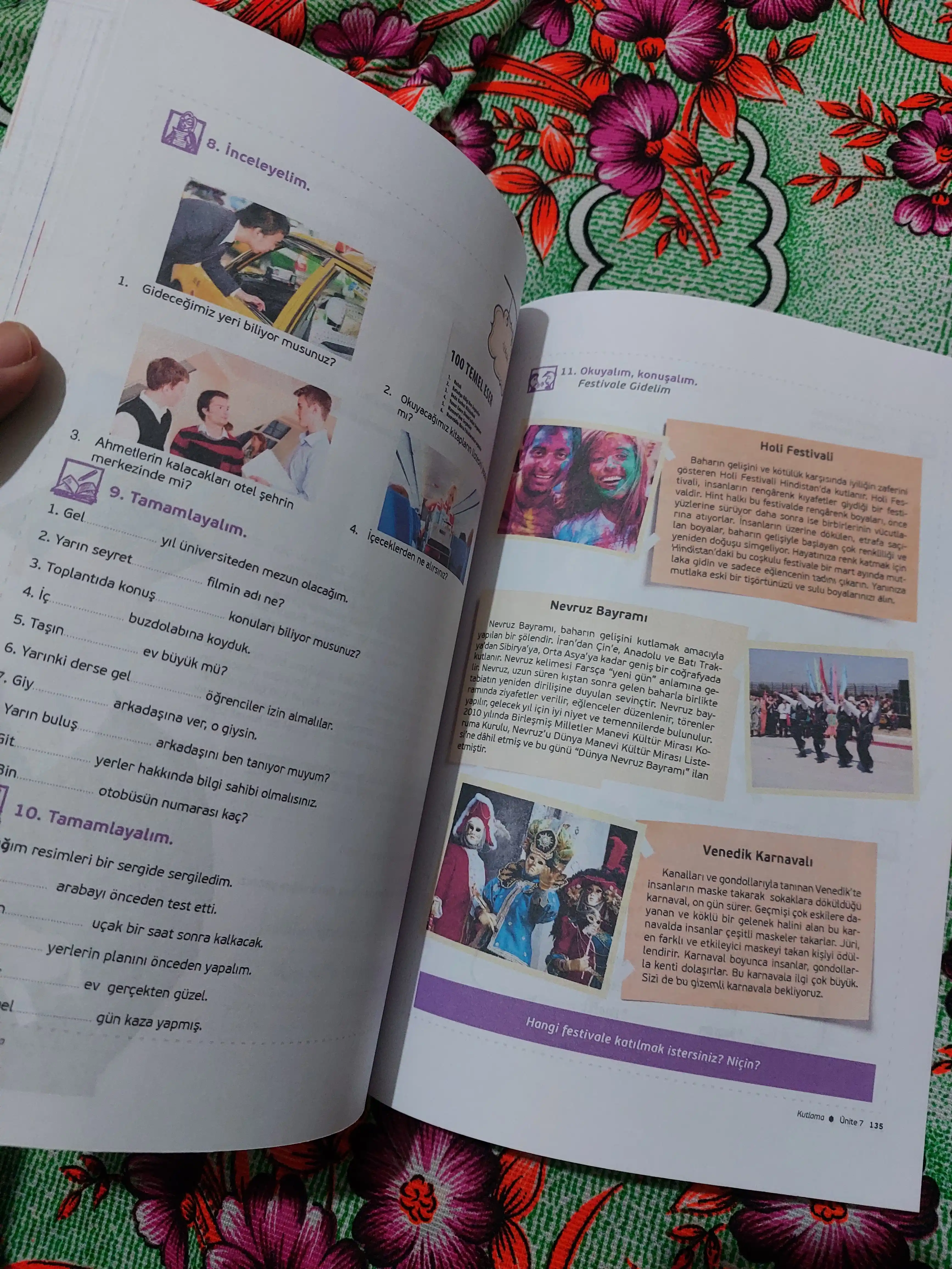 Yedi Iklim Turkce. A1, A2, B1, B2, C1. Учебник и рабочие тетради по турецкому языку, A4