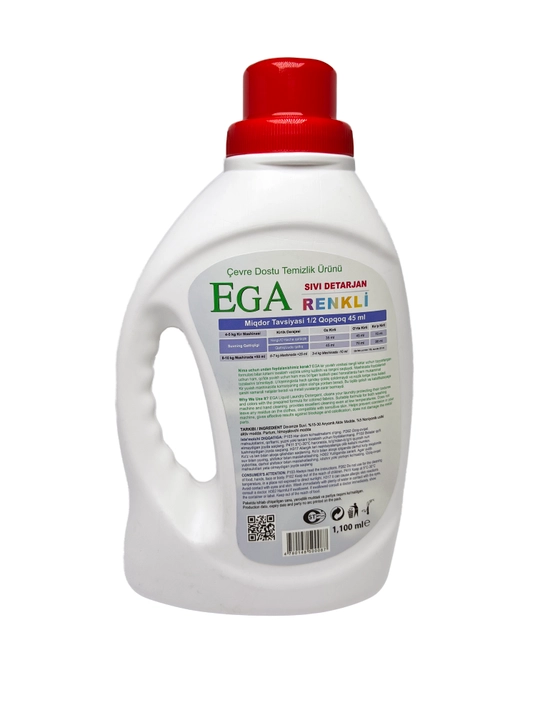 Rangli kirlar ega uchun yuvish jeli  1100 ml