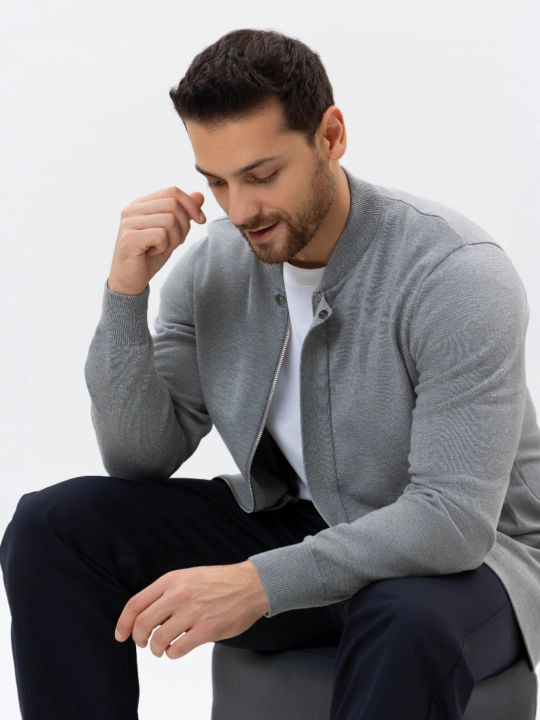 TERRA PRO erkaklar kardigani qisqa uzunlik AW25CR2-33-22020