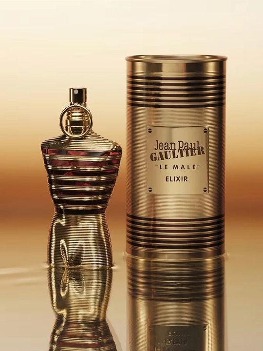 Jean Paul Gaultier LE MALE ELIXIR EDP 125ml erkaklar uchun, lavanda‑mentol‑vanil‑balzamli - 