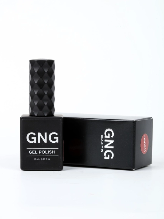 Pedikyur va tirnoqlar uchun bir fazali gel lak, 10 ml hajmli, yorqin rangli, GNG