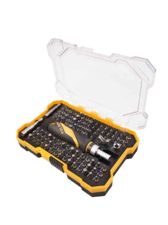 Набор вставок (бит) TOLSEN 1/4", PH, PZ, Hex, Torx, Slotted 20188